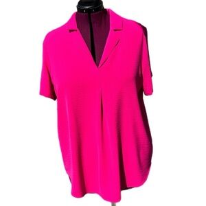 Hilary Radley Bright Pink Blouse